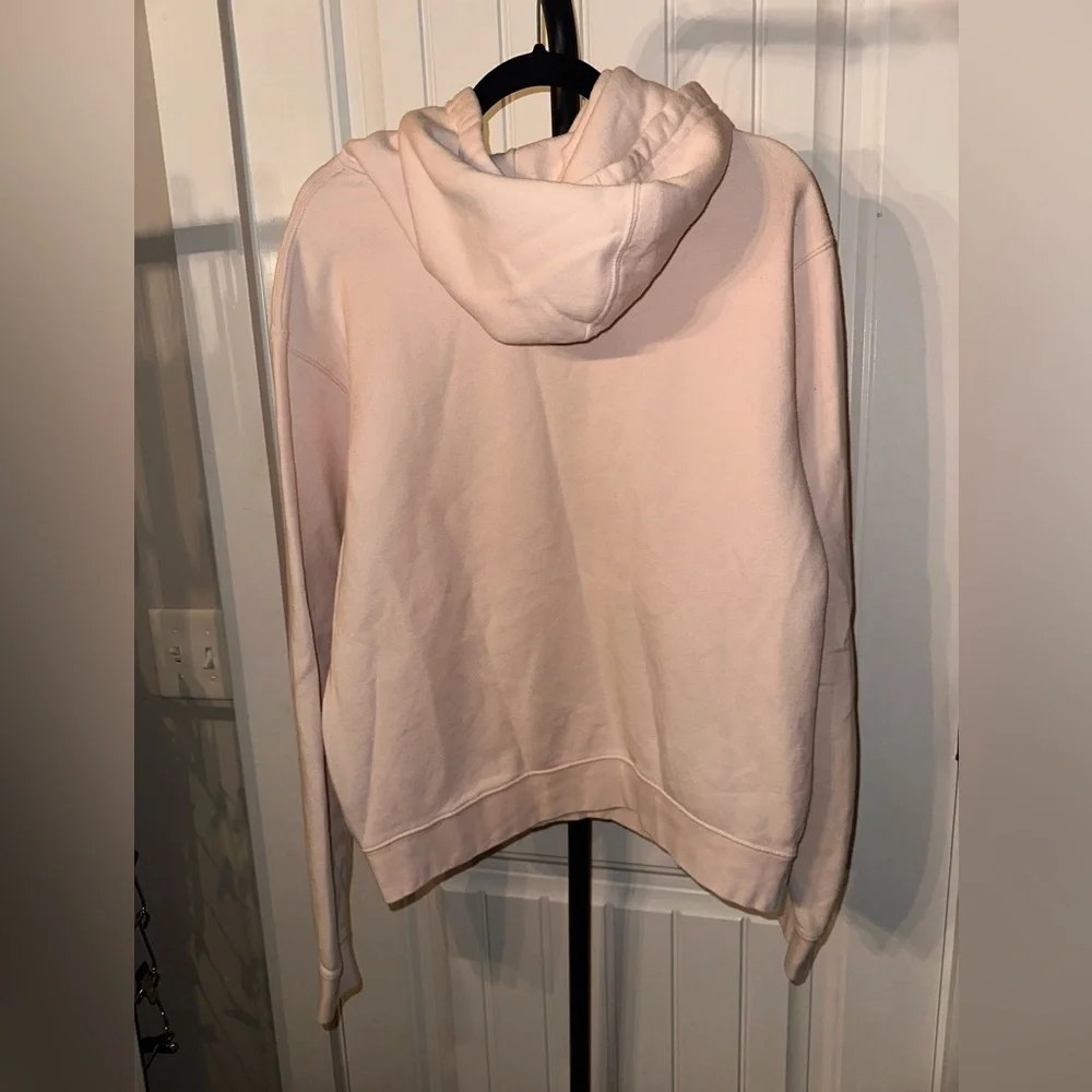 Adidas Size Medium‎ Men's Light Pink Logo Hoodie